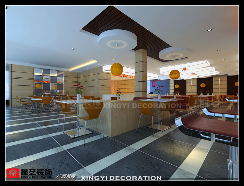 賓陽上光百貨飲食店設計效果第三張圖