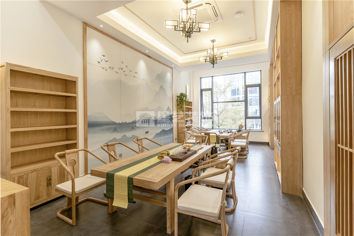 青秀萬達(dá)斗記普洱茶鋪180平完工實(shí)景